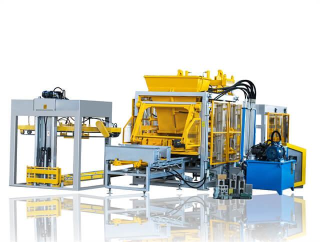 QT12 Hydraulic Hollow Block Production Line