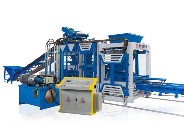 QT8 Concrete Fly Ash Brick Paver Making Machine