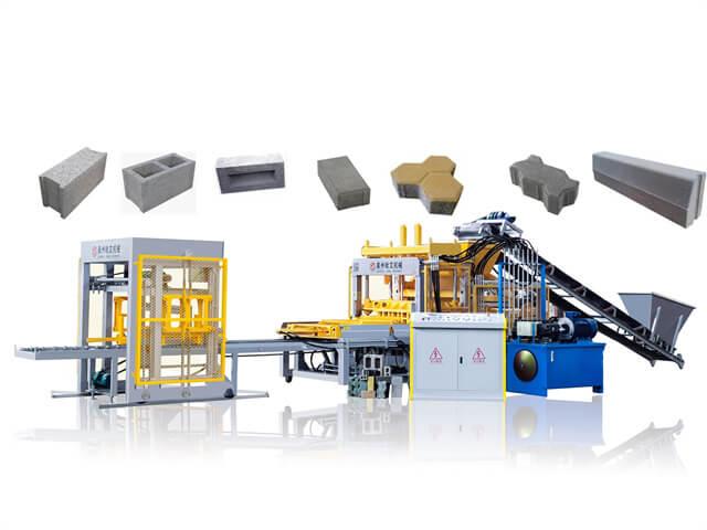 Interlocking block making machines 