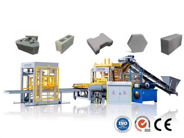 Automatic Cement Block Making Machine