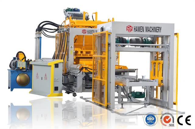 QT8 Automatic Concrete Paver Fly Ash Brick Making Machine