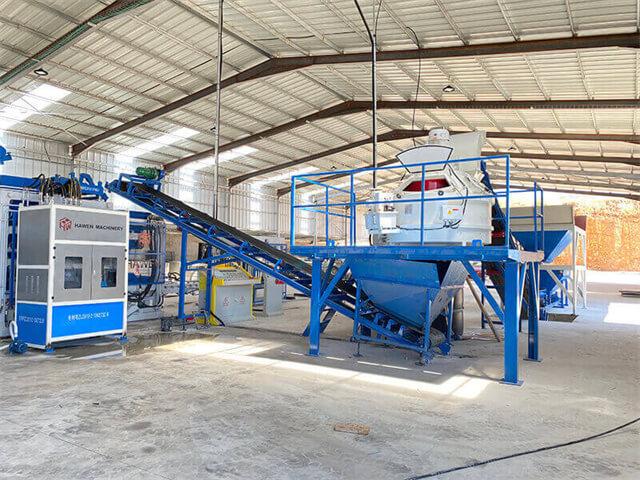 QT10-15 paver block making machine plant