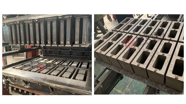 Hollow block and solid block and paving stone making plant in Oman