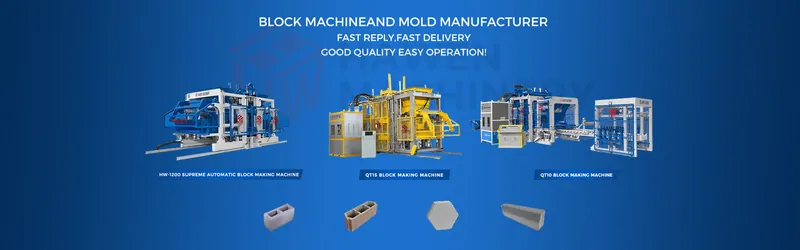 HAWEN concrete block making machinery