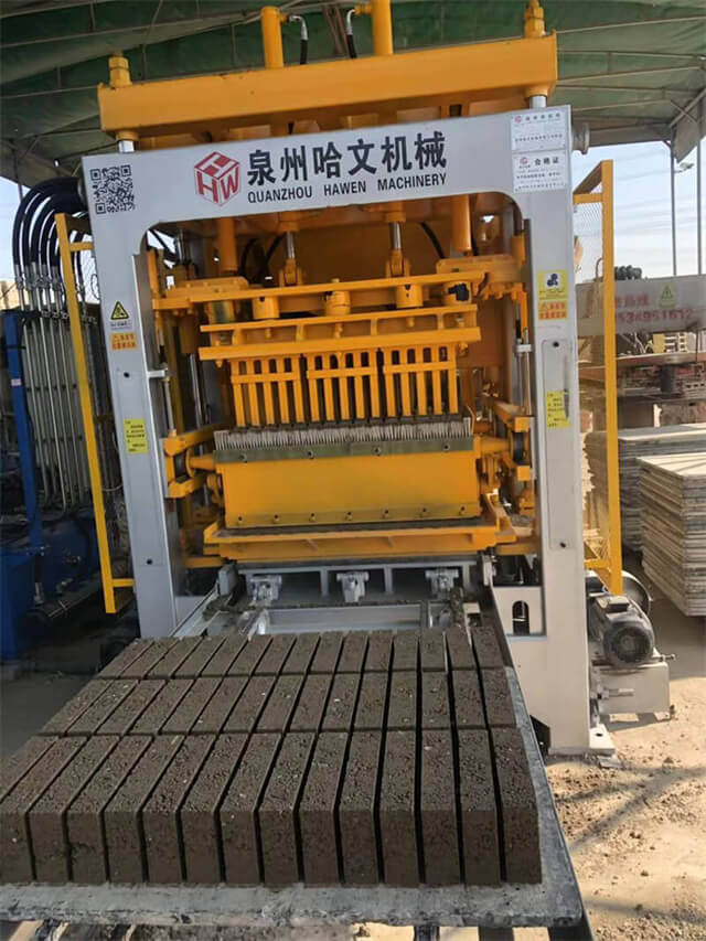 brick machine production line