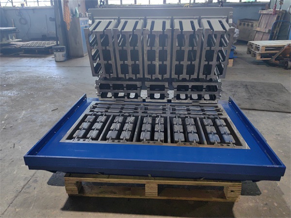 Customized Hollow Block Moulds shipped to Client in Georgia