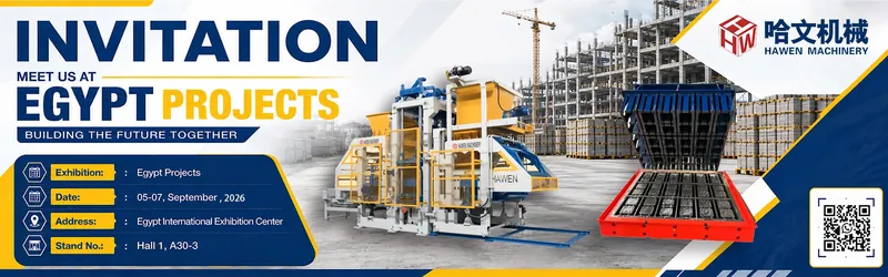 HAWEN concrete block making machinery